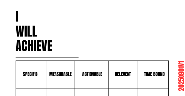 SMART Goals, designed for you to achieve.
