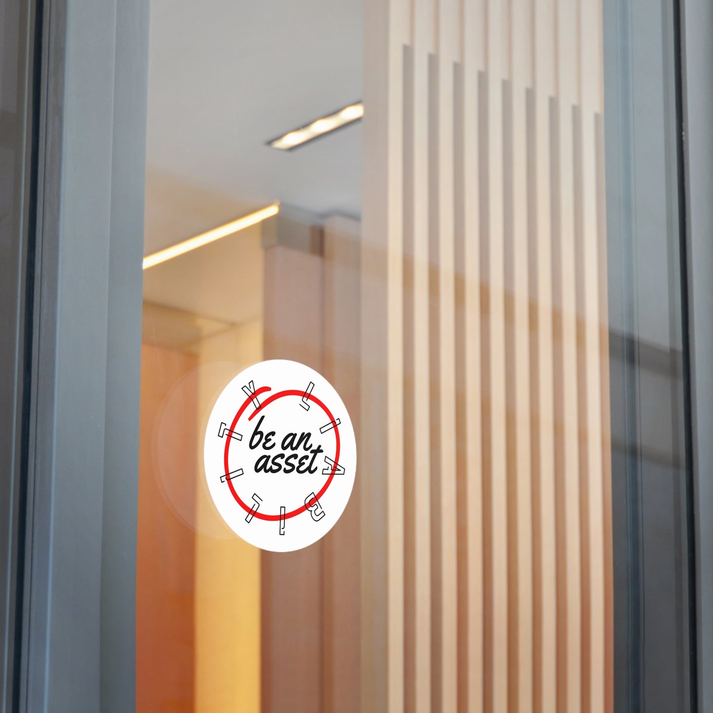 Be An Asset Vinyl Sticker