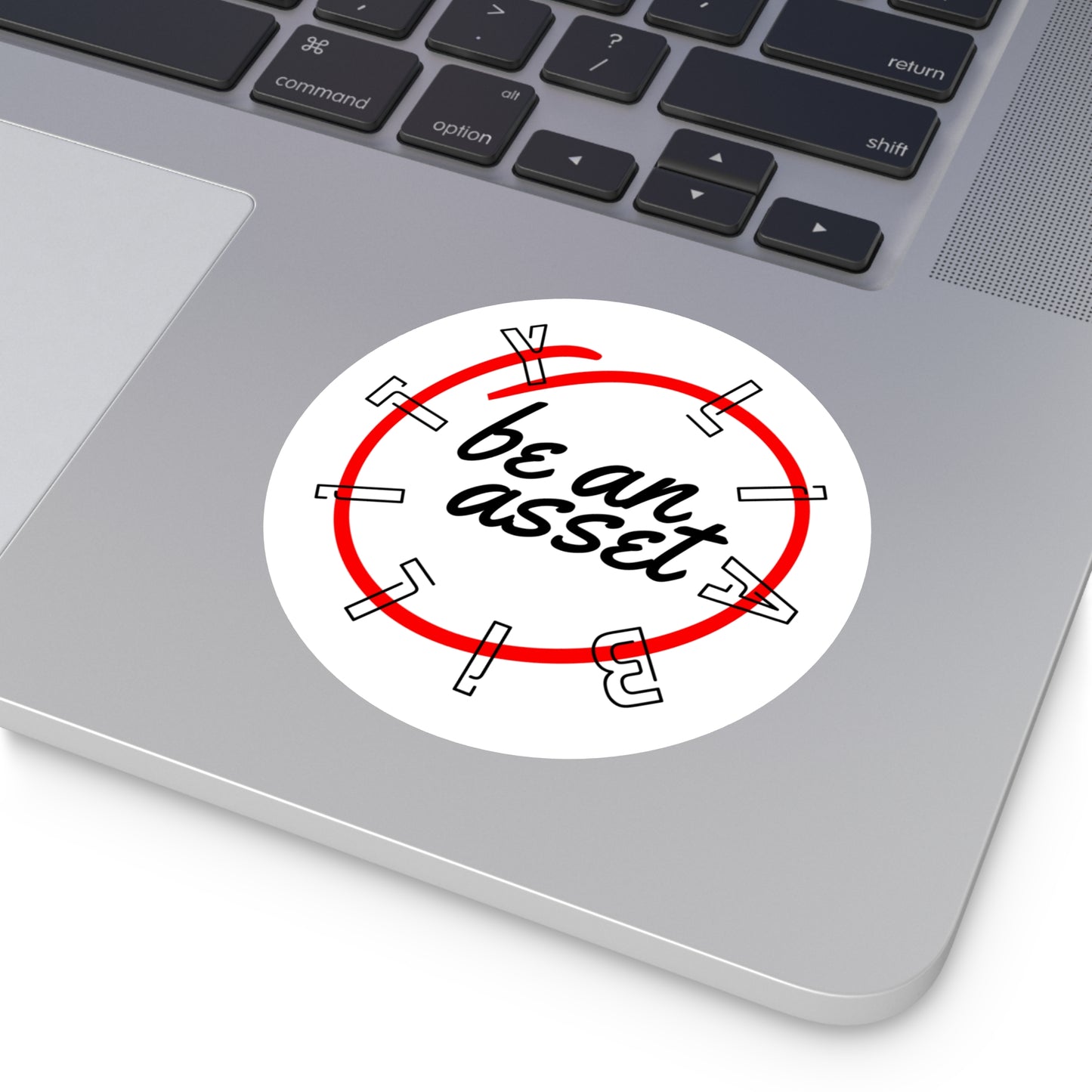 Be An Asset Vinyl Sticker