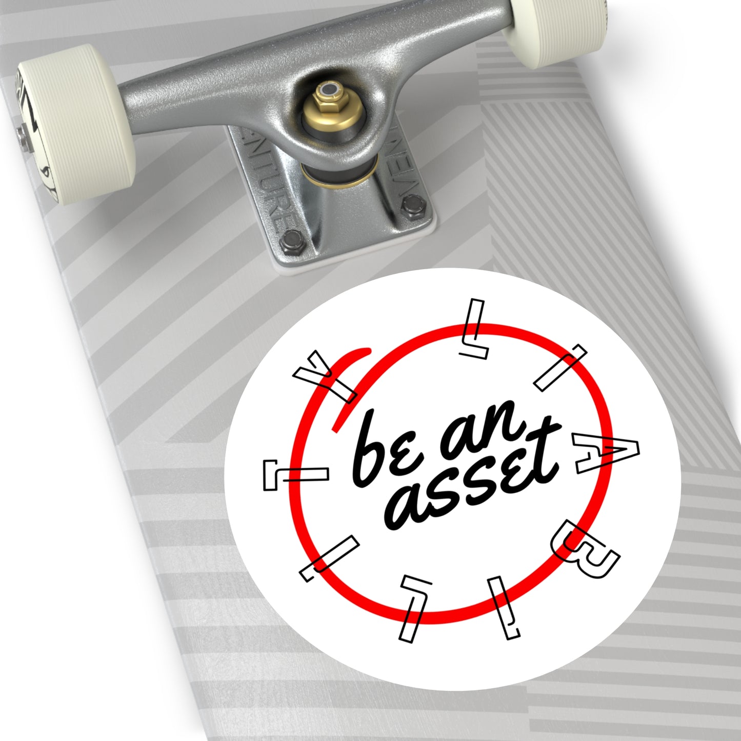 Be An Asset Vinyl Sticker